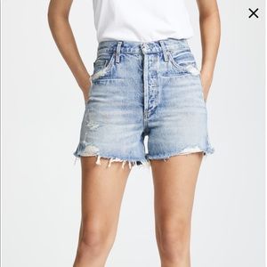 AGOLDE | Dee Ultra High Rise Shorts